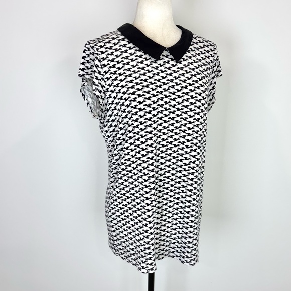 Smart Set houndstooth top - Picture 3 of 7
